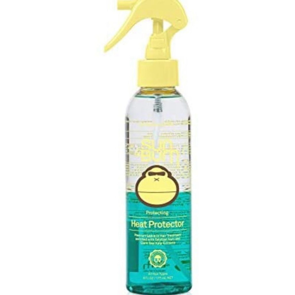SUN Bum Protecting Heat Protector Hair Spray 6 OZ